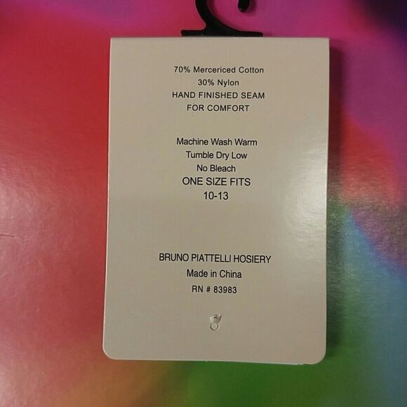 MEN'S FORTINO LANDI COTTON BLEND BURG DRESS SOCK - Picture 3 of 3